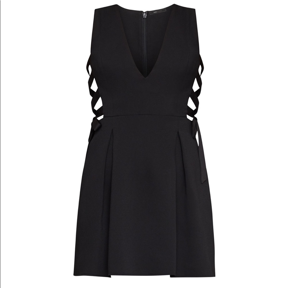 Kalie Lace Up Dress